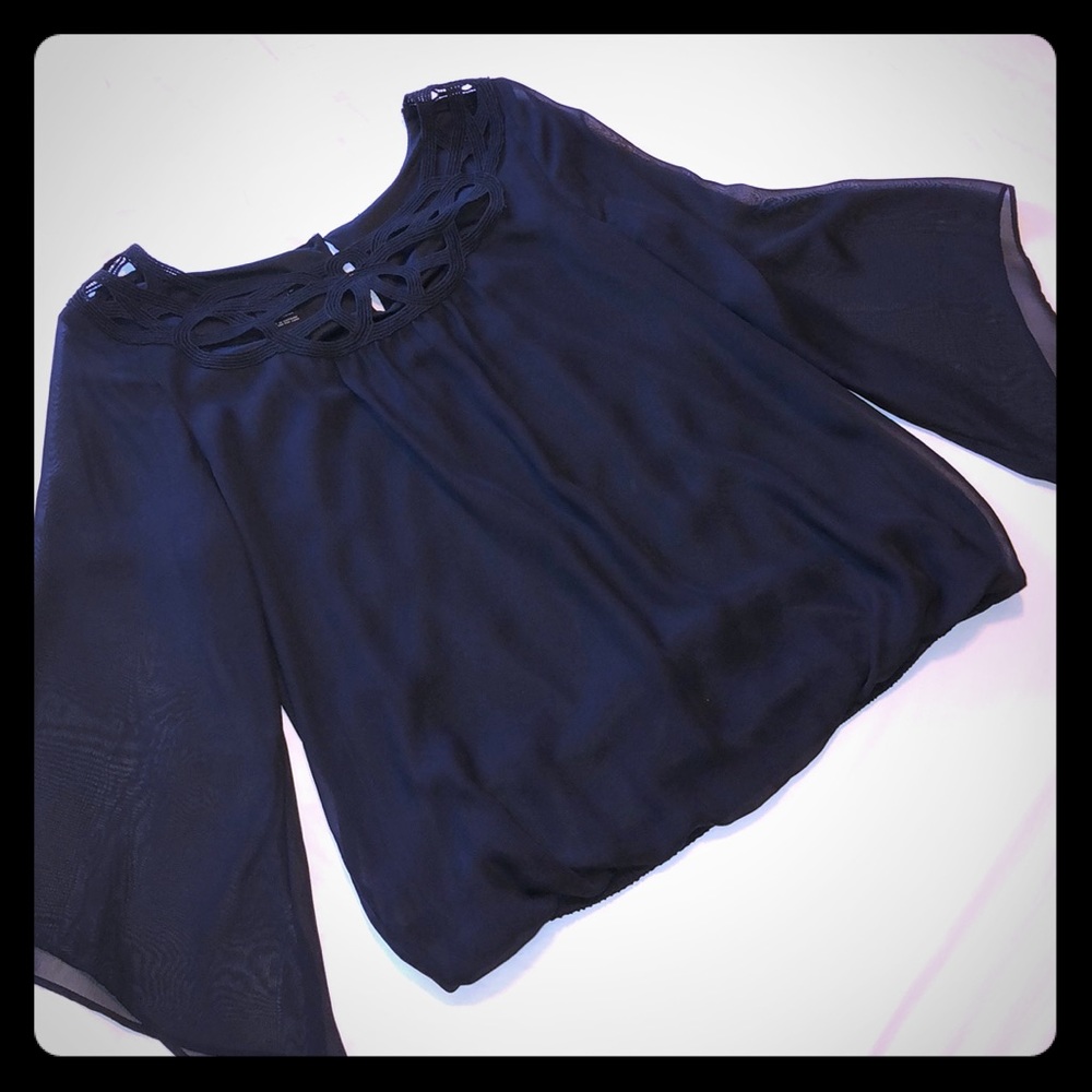 Sheer dressy top